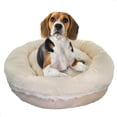 thumbnail image 1 of Cama para perro grande Kunpet Tipo dona lisa 80cm Beige Tipo dona lisa 80 cm, 1 of 4