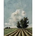 thumbnail image 2 of Parsons, Marian 20x24 Gold Ornate Wood Framed with Double Matting Museum Art Print Titled - Copse of Trees, 2 of 4