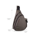 thumbnail image 2 of OutdoorMaster Sling Bag - Mocha Brown, 2 of 2