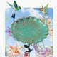 thumbnail image 4 of Comederos para pájaros, comedero para colibríes, comedero de baño de metal insertado en el suelo, comedero para jardín al aire libre, bandeja de baño de agua, comederos, 4 of 7