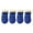 Blue, variant on Dog Shoes for Winter Dog Boots and Paw Protectors Warm Snow Booties for Puppy Anti- Rubber Sole for Small Medium Dogs 1.77"x1.57" (L*W) Red