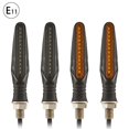 thumbnail image 2 of Dww-4pcs-motorcycle Running Turn Signal Lights Led Avec E-mark Single Row 335 Side Illuminated, 2 of 4