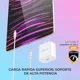 thumbnail image 3 of Cargador Pd 20w Tipo C Carga Rápida U-volt + Cable C A C Color Blanco Vgr005, 3 of 8