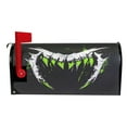 thumbnail image 2 of WOBOGO Green Fangs Mailbox Cover Magnetic for Garden Yard Home Decor Standard Size 25.4×20.78in, 2 of 9