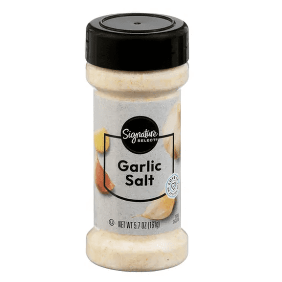 Signature S Garlic Salt Savory Seasoning Blend 5.7 oz