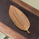 thumbnail image 4 of Bandeja de madera para guardar tazas de té, bandeja para té seco, bandeja para dulces y frutas, hecha a mano en madera natural, diseño compacto y plegable, de 2 niveles para sala de estar y, 4 of 6