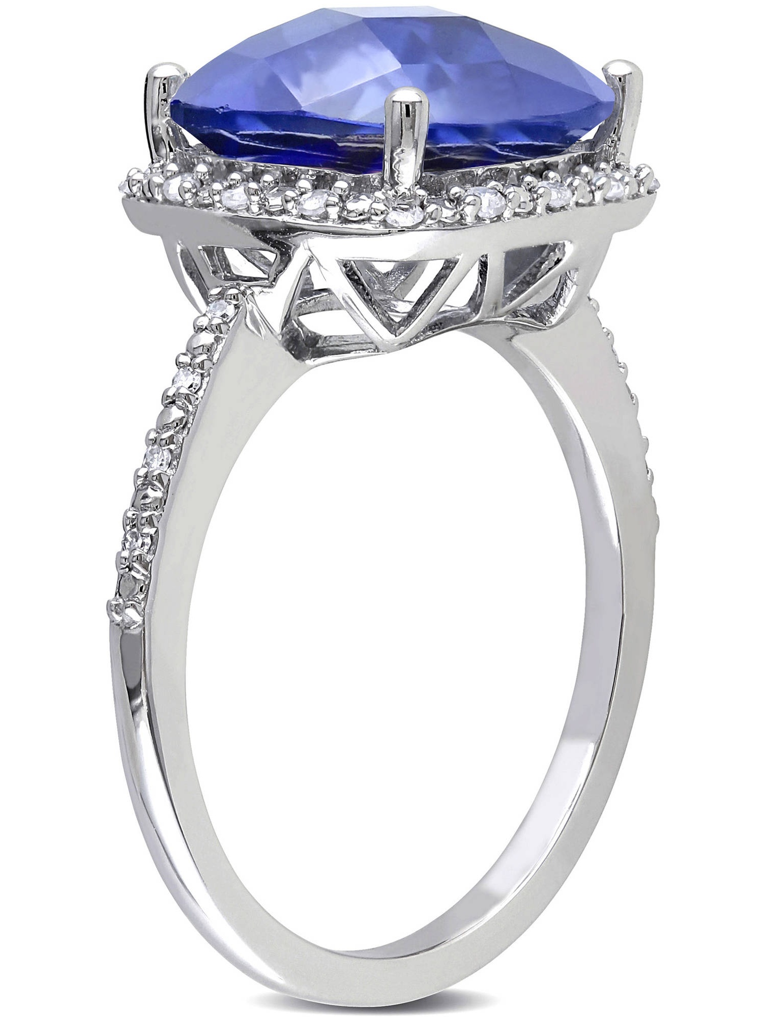 Everly Women's Created Sapphire Sterling Silver Ring