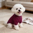 thumbnail image 4 of MKHSQHDG Today's Deals Color Small Sweater Soft Breathable Knit Apparel for & Cats, 4 of 4