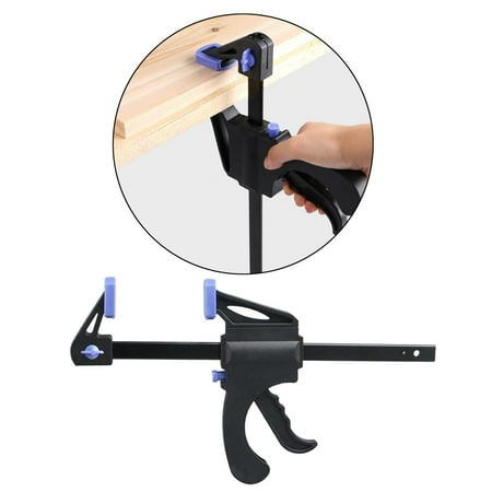 

Wood Working Bar F Clamp Quick Grip Release Clamps Spreader Woodworking Tool