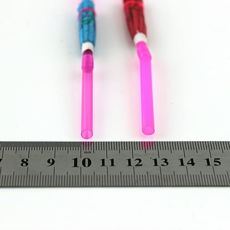Parasol Drinking Straws Muxika 50Pcs Mixed Hawaiian Hula Beach Party Cocktail Umbrella Parasol Drinking Straws ()