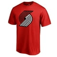 thumbnail image 2 of Men's Red Portland Trail Blazers Primary Logo T-Shirt, 2 of 3