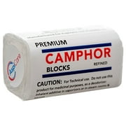 Aspi-Care Camphor Blocks. Premium Refined Camphor. Wards Off Insects, Moths, Bed Bugs and Equipment Rust. 1 Block (4 Tablets)