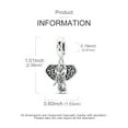thumbnail image 3 of MULA Original Christmas Fruits Plants Animals Insects 925 Sterling Silver DIY Charms 5A Zircon fit Charms Bracelets for Women Jewelry, 3 of 6