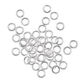thumbnail image 3 of 1000-Piece Open Jump Rings for Jewelry Making, 4mm, Silver, 3 of 4
