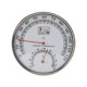 thumbnail image 1 of Termohigrómetro A5 sauna medidor temperatura y humedad termómetro carcasa metálica 0-120 grados, 1 of 9