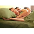 thumbnail image 7 of CGK Linens 3-Piece Extra Deep Pocket Sheet Set - Twin XL Size Breathable & Cooling Bed Sheets Fits 18"-24" Mattresses, Sage Green, 7 of 7
