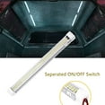 thumbnail image 4 of 12V Interior LED Light Bar, 108 LEDs Light Strip with ON/OFF Switch 12V-80V Led RV Interior Light Bar for RV Boat Trailer Camper 4 Pack, 4 of 9