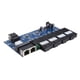 thumbnail image 2 of Conmutador Ethernet Gigabit de placa de metro, fibra óptica, 4 puertos de fibra de 1,25 G, 3 puertos RJ45 de 100/1000 M, conmutador de fibra óptica SC simplex de 20 km, 2 of 8