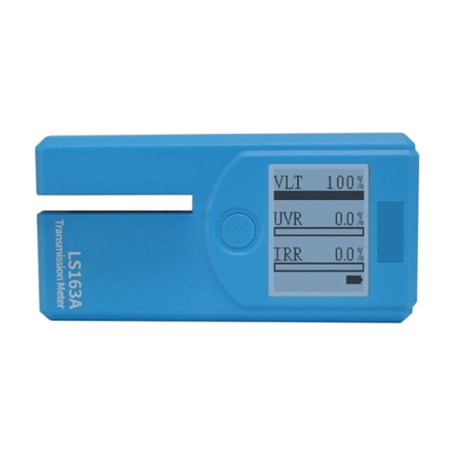 163 Solar Film Transmission Meter, 163A Window Tint Meter For Automotive Windshield Metallic Absorbing Ceramic Film ,Portable