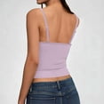 thumbnail image 4 of SwiftWear Women's Built-In Bra Tank Top Double Lined Soft Sleeveless Camisole Soft Comfort & Summer Cropped Cami Layering, 4 of 6