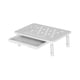 thumbnail image 1 of Soporte elevador para de escritorio, organizador de escritorio, práctico y moderno, ajustable en 3 alturas con cajón de almacenamiento para Blanco, 1 of 10