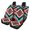 Geometric Pattern, variant on Pzuqiu Dragonfly Bloom Full Set Car Seat Covers, Easy to Install Breathable Fit for Cars