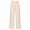 Beige, variant on School Uniform Pants for Girls Elastic Waistband High Waist Vintage Drape Solid Print Trousers Back To School Pants for Girls Size 5-6 Years