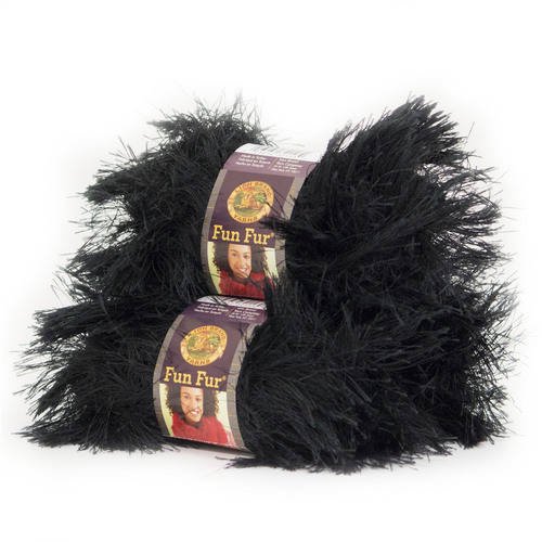 Lion Brand Yarn Fun Fur 3Pack Novelty Eyelash Yarn