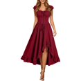 thumbnail image 3 of Likimi Hallowmas Dress For Women Stage Show Solid Color Dress Up Halloween Costumes For Performance Fashionable Cosplay Dresses Size Xl, 3 of 5