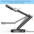 thumbnail image 3 of PAKOTOO 8MP USB Document Camera for Teachers and Classroom for A3 A4 Size with Dual Mic, 3-Level LED Light, Up and Down, Left and Right Image Inversion, for Distance Teaching & Learnin, 3 of 8