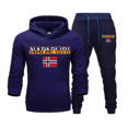 thumbnail image 3 of Nuevo chándal de otoño e invierno para hombre y mujer, sudadera con capucha y pantalones, conjunto de 2 piezas, moda de tendencia, ropa deportiva Y2K, sudaderas, 3 of 5