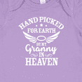 thumbnail image 4 of Inktastic Handpicked for Earth by My Granny in Heaven with Angel Wings Boys or Girls Baby Bodysuit, 4 of 5