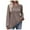 Khaki_1, variant on Godom Long Sleeve Shirts Womens Pleated Business Casual Blouses with Smocked
