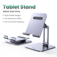 thumbnail image 1 of Soporte para teléfono UGREEN soporte de aluminio para teléfono móvil soporte para tableta soporte para teléfono móvil para iPhone 13 12 Xiaomi Samsung Huawei Tan Jianjun unisex, 1 of 2