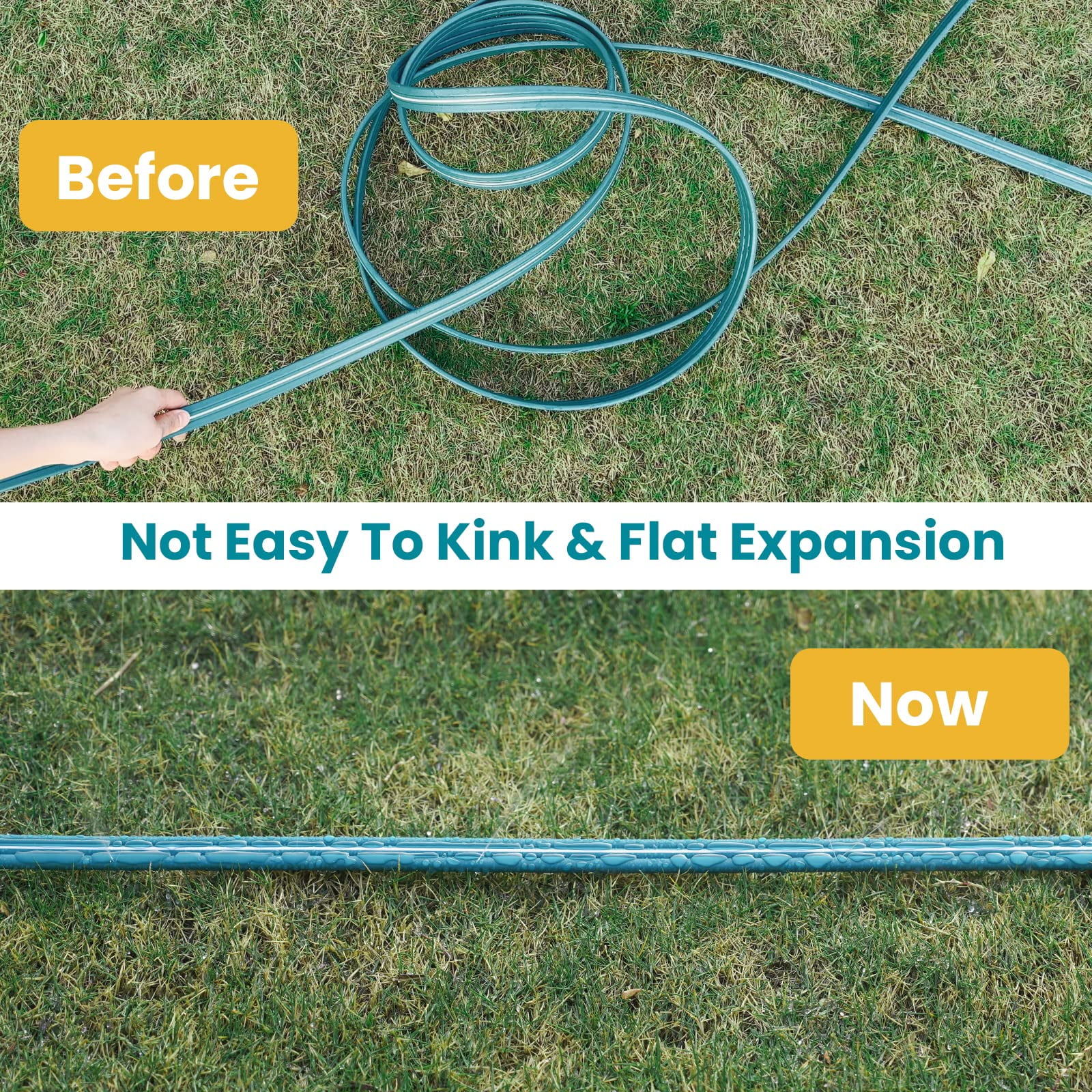 Sprinkler Soaker Hose 25 Ft For Garden Lawn Watering With Stakes