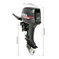 thumbnail image 4 of HANGKAI 2 Stroke 40hp Outboard Motor Boat Engine Heavy Duty Trolling Motor 703cc, 4 of 17