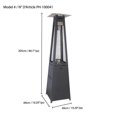 thumbnail image 2 of Paramount Victor Spiral Patio Heater, Black, 2 of 6