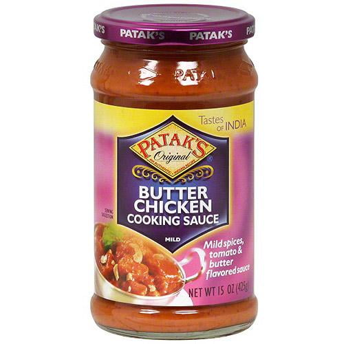 Patak's Butter Chicken Curry Cooking Sauce Mild 15oz