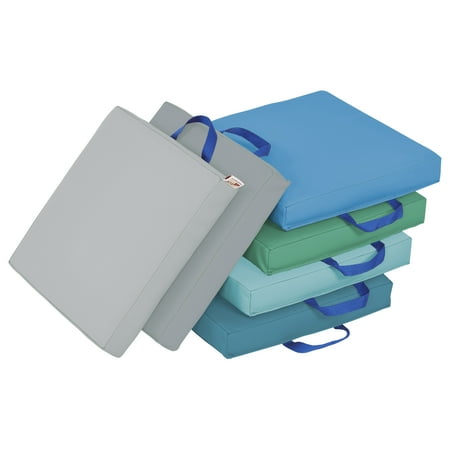 ECR4Kids SoftZone Floor Cushions Square Contemporary 6-Piece