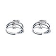 thumbnail image 1 of Qarigey Ring 925 Sterling Silver Bead Ring para aliviar el estrés Peace Rings para la transferencia de ansiedad Bead 5.00*5.00*5.00 cm 2piezas, 1 of 6