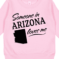 thumbnail image 3 of Inktastic Someone in Arizona Loves Me Toddler Sweatshirt, 3 of 4