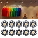 thumbnail image 5 of Chip de Fuente de Luz, 10 Uds Chip LED Ultrabrillante 3V Cuentas de Luz DIY con Base de Aluminio para Luz de Techo Downlight Linterna Mesa Lam(Luz cálida 1W) EOTVIA NO, 5 of 6
