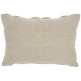 thumbnail image 2 of Nourison Life Styles Distressed Khaki Decorative Throw Pillow , 14" x 20", 2 of 5