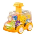thumbnail image 2 of Educational Small Baby Toy Cars - Transparent Gear Car Toy for 1-3 Year Old Boys - Ideal First Birthday for Toddlers - Activity, 2 of 8