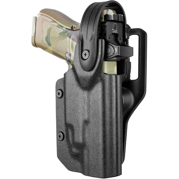 OWB Holster For Glock 17/19/19X/44/45 Gen 3 4 5&G23/32 Gen 3-4 With TLR7/TLR7A, Right Hand