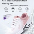 thumbnail image 3 of Women's casual shoes, breathable sports shoes, lightweight Mesh surface shoes, 3 of 9