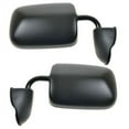 thumbnail image 2 of For 94-97 B-Series Full Size Van Rear View Mirror Manual Fold 6x9 Glass PAIR SET, 2 of 5