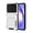 White, variant on Rugged Case for Samsung Galaxy S25 FE Wallet with Hidden Card Holder Case, Hybrid 2-in-1 Dual Layers Military Grade Protection Shockproof Heavy Duty Phone Cover for Samsung Galaxy S25 FE, White