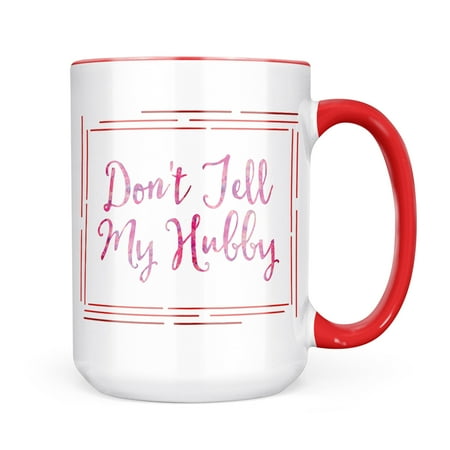

Christmas Cookie Tin Don t Tell My Hubby Valentine s Day Pink and Purple Watercolor Mug gift for Coffee Tea lovers
