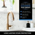 thumbnail image 3 of AQUA-X Grout and Tile Sealer, Silicone Water-Based Penetrating Sealer, Fast-Drying Matte Finish, 16 oz, 3 of 7